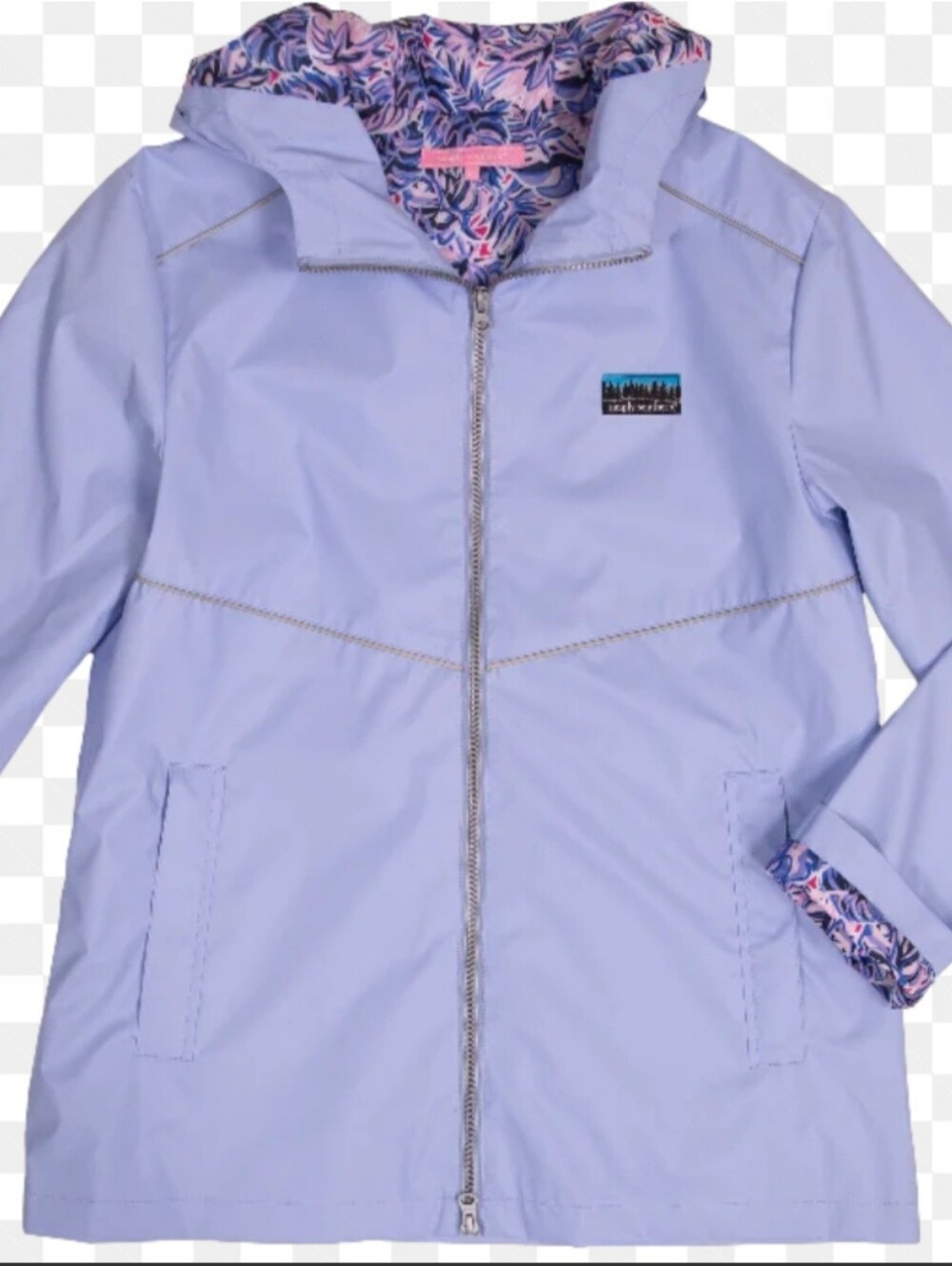 Simply Southern Womens Hooded Rain Jacket